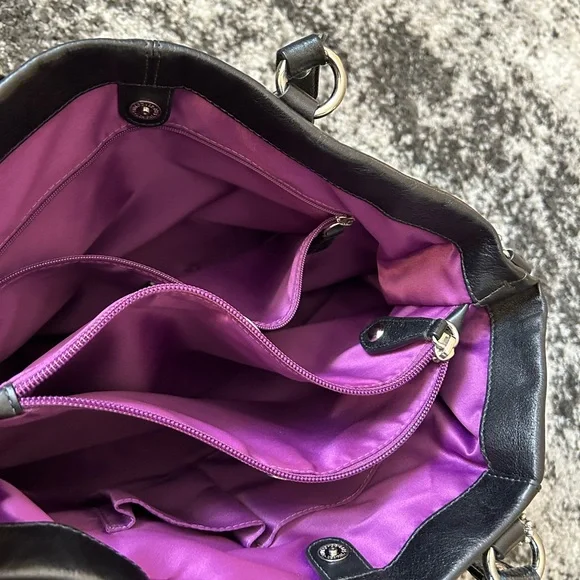 Women’s Coach Black Leather Handbag - Picture 3 of 14